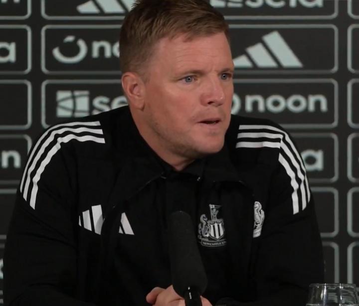 缺战利物浦！埃迪-豪：伊萨克不会进名单 更希望这些事私下协商